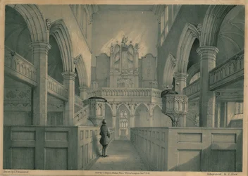 Innenansicht der St. Peters Kirche, Wolverhampton